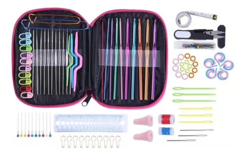 Set Crochet Palillos Tejer Kit 100pz