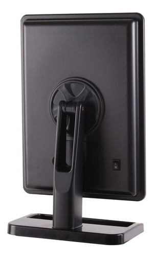 Imagen 4 de 6 de Espejo Maquillaje 20 Luz Led Beauty Creations Original Negro