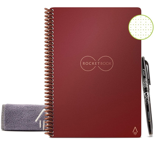 Cuaderno Inteligente Rocketbook C/1 Boligrafo Pilot Frixion