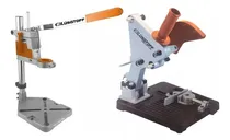 Comprar Soporte Taladro Banco + Soporte Amoladora Banco Lusqtoff