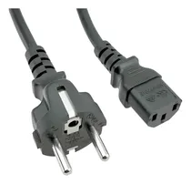 Comprar Cable De Poder Para Pc Schuko 1.5m Fuente - Tecnópolis