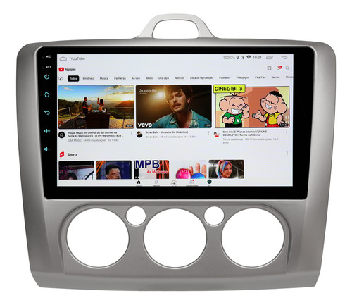 Multimidia Focus 2009 2010 2011 2012 2013 Android Auto 9p
