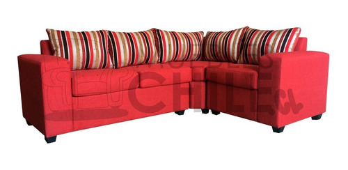 Modular Ele Sillon Sofa Esquinero Rojo/ Muebles Chile
