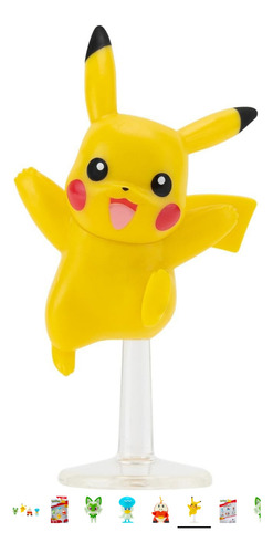 Pack De 4 Figuras Pokémon Gen Ix Battle Figure Set (Usado)