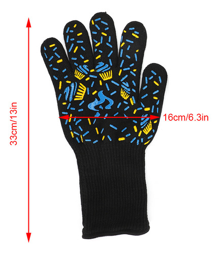 Guantes Ignífugos Resistentes A Altas Temperaturas A 800° C
