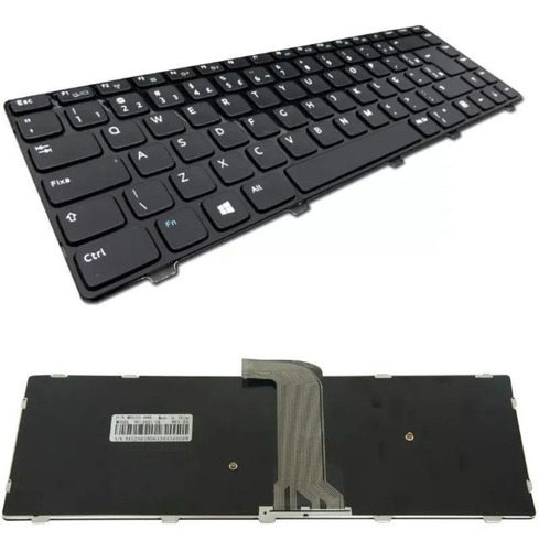 Teclado Do Dell Vostro 2421 Nsk-l90sw Inspiron 14r 5421 Br