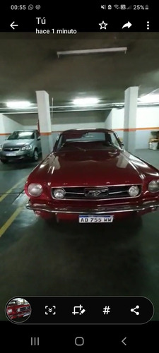 Ford Mustang 1966 Sprint 6 Cilindros 200 (3,3 Litros Cubicos