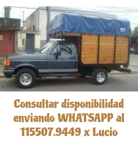 Flete Mudanza/transporte 55.000 La Hora Con 1 Peon Incluido