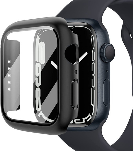 Capa Bumper Vidro +pulseira Compatível Apple Watch 45 E 41mm