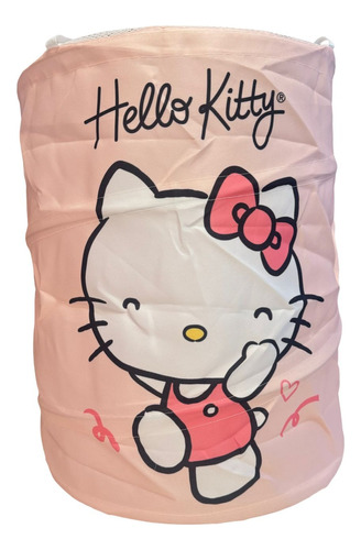  Cesto Organizador Plegable  - Ropa Juguetes Hello Kitty 
