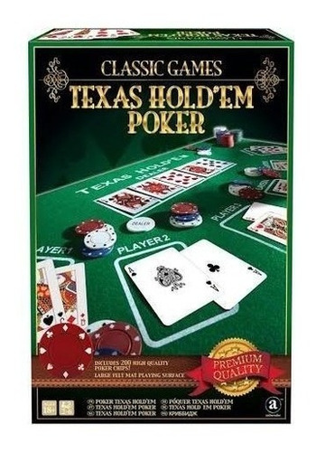 Juego De Mesa Poker Clásico Classic Games Texas  Original
