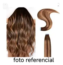 Comprar Set De 11 Reflejos O Mechones Dobles De Fibra Natural.
