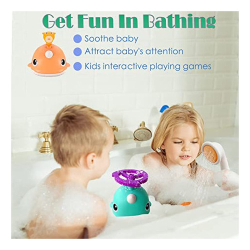Juguete De Baño For Bebés Con Cabezal De Ducha Y 3 Cabezale