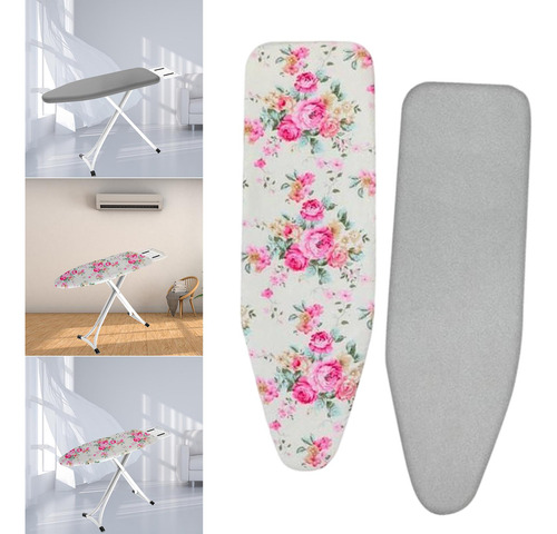 Tabla De Planchar Elástica De 2 Piezas, Funda Acolchada,