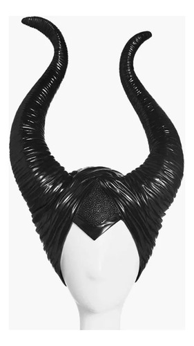 Cuernos Dizfras Cachos Gorro Malefica Halloween Latex