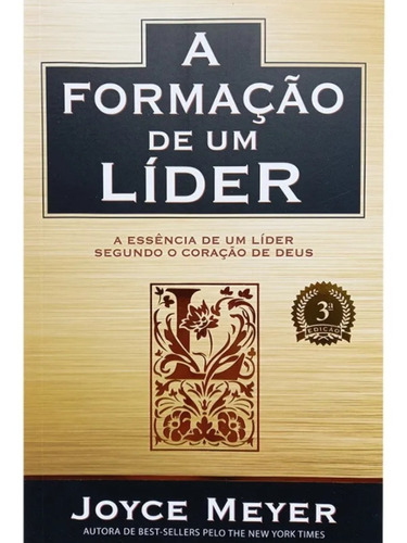 Livro A Formação De Um Líder Joyce Meyer