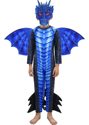 Disfraz De Dragón Para Niños Juego Imaginativo Xxl