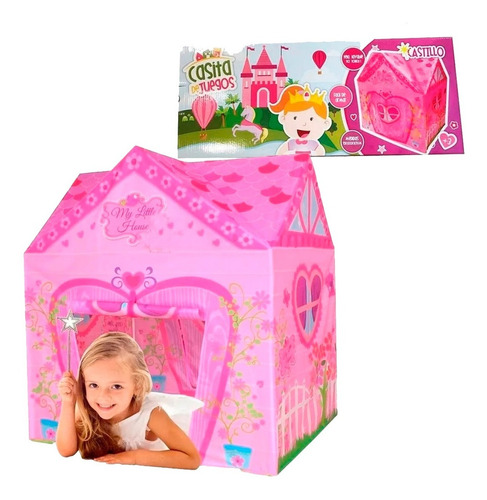Imagen 3 de 10 de Carpa Casita Tipi Pelotero Infantil Faydi Castillo Princesas