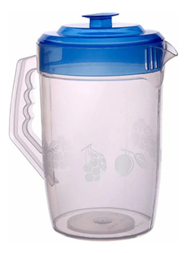 10 Jarras De Plástico De 1 Litro Para Aguas Frescas Jugos
