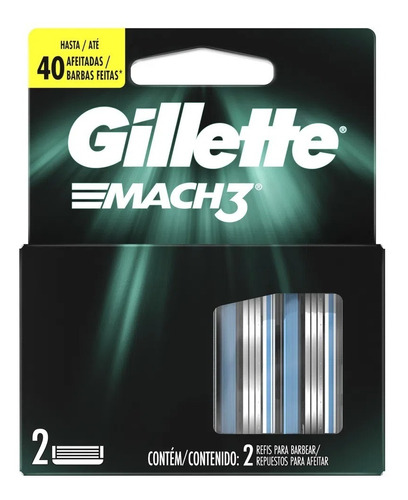 Gillette Repuestos Mach 3 X 2