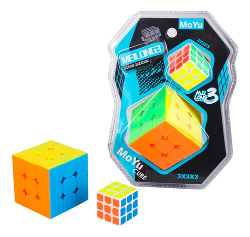 Cubo De Rompecabezas Moyu Meilong De 3 Cubos, 3 X 3 X 3 X 3,