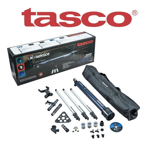 Imagen 8 de 10 de Telescopio Tasco Novice Altazimuth 402x60 Con Mirilla 6x24
