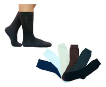 Comprar Calcetas Largas Mujer Calcetines Dama Algodón 6 Pares