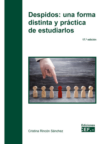 Despidos Una Forma Practica Y Distinta De Estudiarlos, De Rincon Sanchez, Cristina., Vol. 1. Editorial Cef, Tapa Blanda, 17.ª Edición En Español