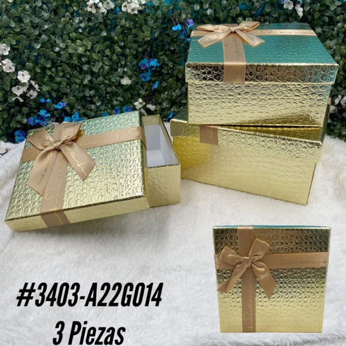 Cajas Duras Para Regalos Pack X3 Unidades En Tendencia