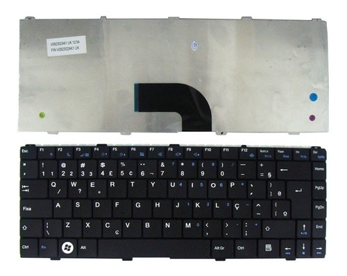 Teclado Intelbras Pk130cf3a44  Sg-37400-40a  Mp-07g36pa-698