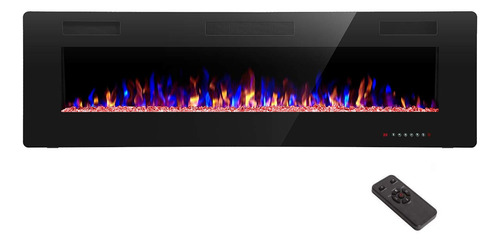 R.w.flame - Chimenea Empotrable Ultrafina Para Pared (30 Y .