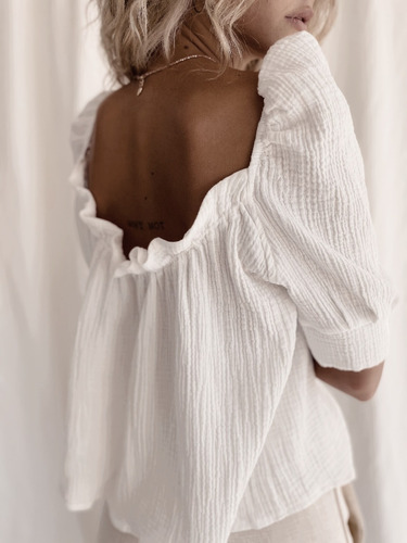 Imagen 2 de 2 de Blusa Paz Creta