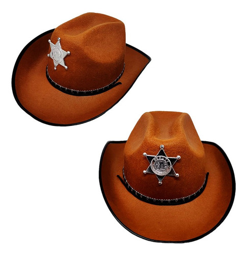 Sombrero Vaquero Disfraz Sheriff Cowboy