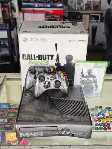 X Box 360 Slim Edición Mw3 Gamers Zone Ags Gris (Usado)