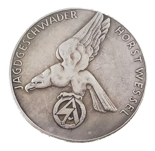 Moneda Militar Conme. Histórica Escuadrón Horst Wessel