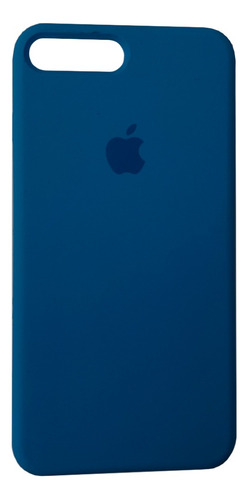 Carcasa Funda Silicona Azul Para iPhone 7/8 Plus