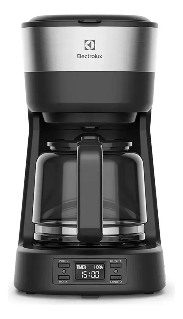 Cafetera eléctrica Electrolux ECM25 acero inoxidable