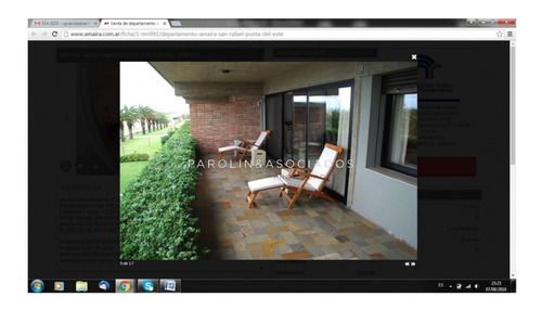 Apartamento En San Rafael - Punta Del Este- Ref: 1925