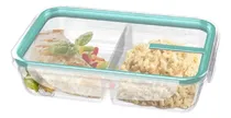 Comprar Hermético Rectangular C\u002Fdivisión 730ml 207x137x57mm San Remo SREM-1753 Color Verde