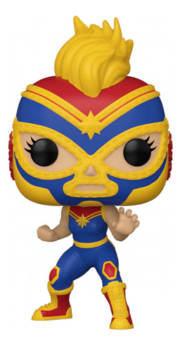 Boneco Pop Marvel Lucha Capitã Marvel 710 Funko