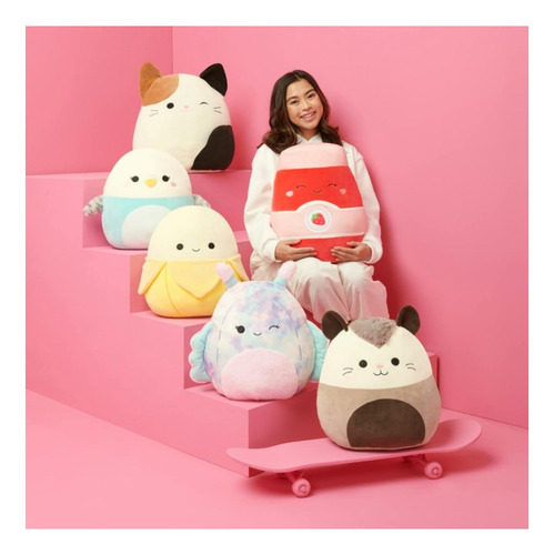 Squishmallows Original Latte (12 Pulgadas) Rosemund Green
