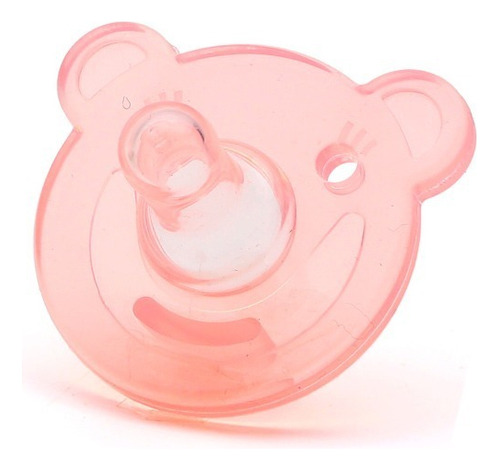 Chupete Inicial Para Bebé De + 12 Meses - Baby Innovation Color Rosa Con Cavidad Para Dedo Período De Edad + 12 Meses