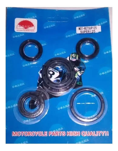 Kit Retenes Motor Gilera Super / Zan Styler - Rvm 2