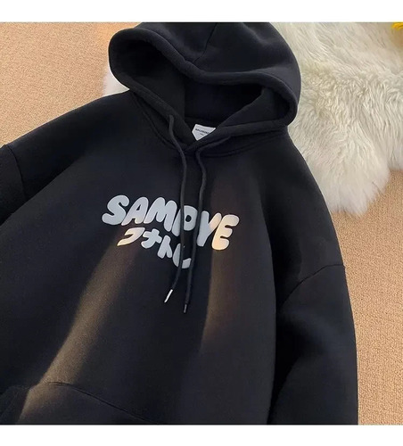 Sudadera Casual Con Capucha Y Forro Polar Para Hombre