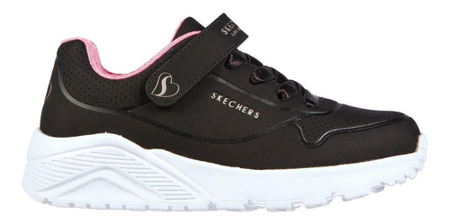 Zapatillas Skechers Niñas Uno Lite 310451l-bkrg Negro