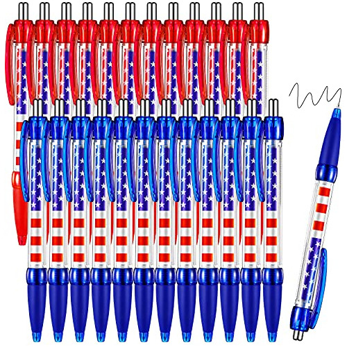 Bolígrafo Bandera Americana, Bolígrafos Retráctiles ...