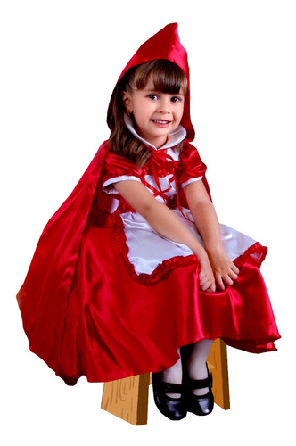 Disfraz Caperucita Roja Disney Para Niña Talla 10 - 12