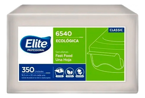 Servilleta Papel Fast Food Elite 6540 Ecologicas