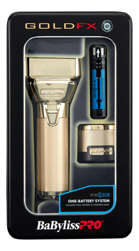 Máquina de afeitar doble Babylisspro Fxone Goldfx All Metal