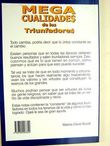  Mega Cualidades  De Los Triunfadores Libro Ja